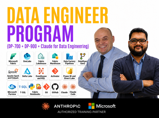 Microsoft Fabric Data Engineer Course (DP-700 + DP-900 + Claude)